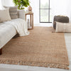 Sauza Natural Solid Beige & Ivory Rug by Jaipur Living