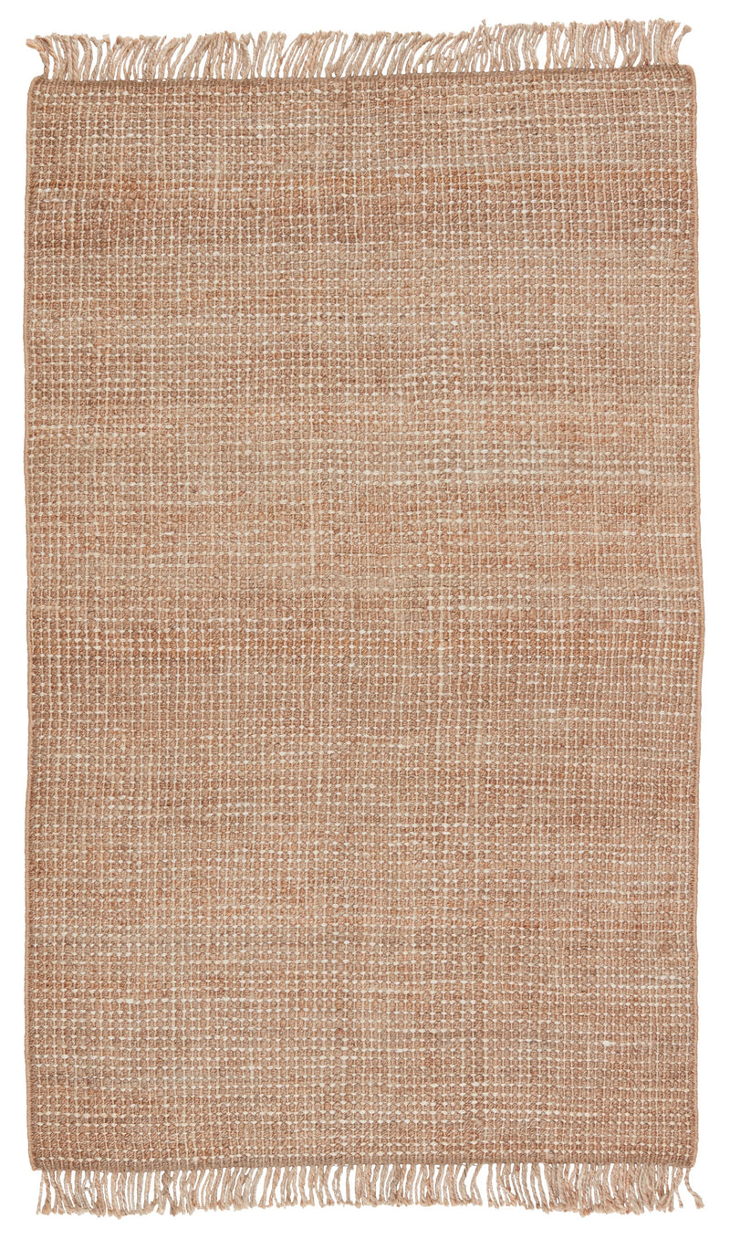 Sauza Natural Solid Beige & Ivory Rug by Jaipur Living