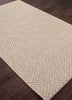 Tampa Natural Geometric Gray Area Rug