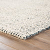 Almand Natural Solid White & Gray Area Rug