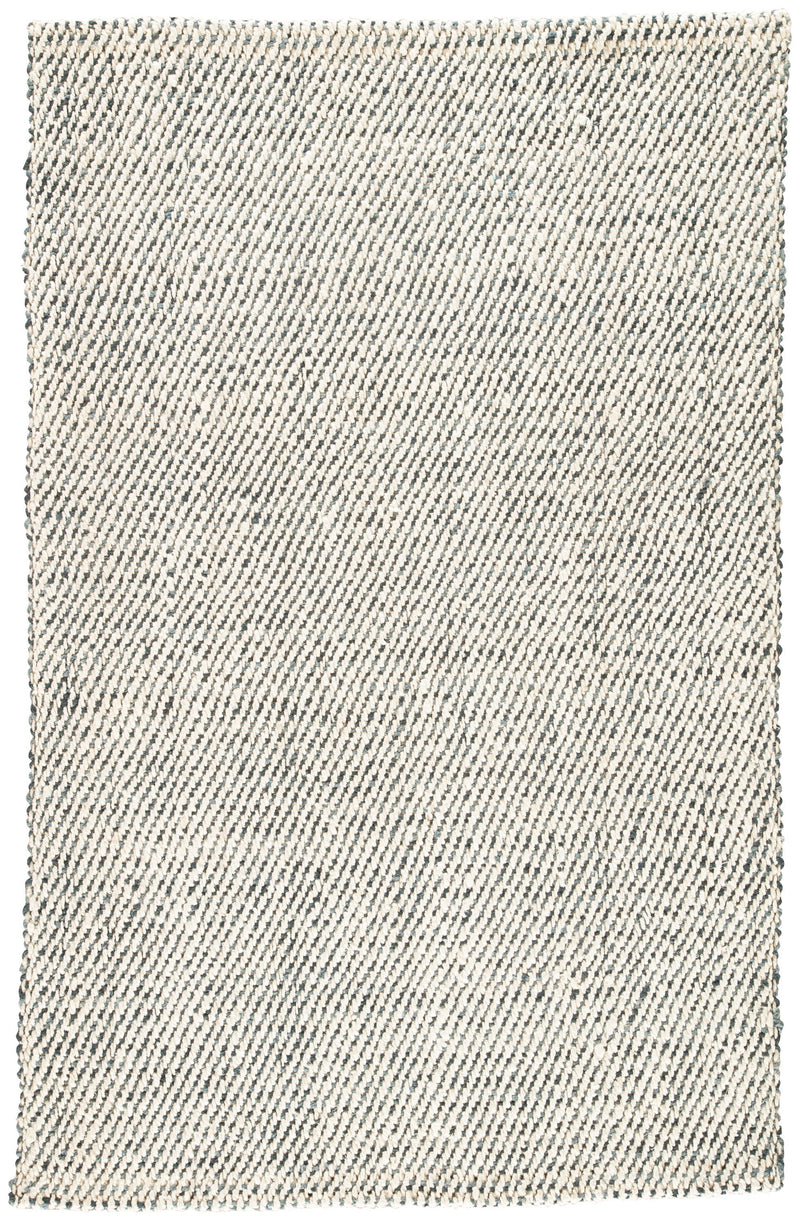 Almand Natural Solid White & Gray Area Rug