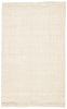 Tracie Natural Solid White Area Rug