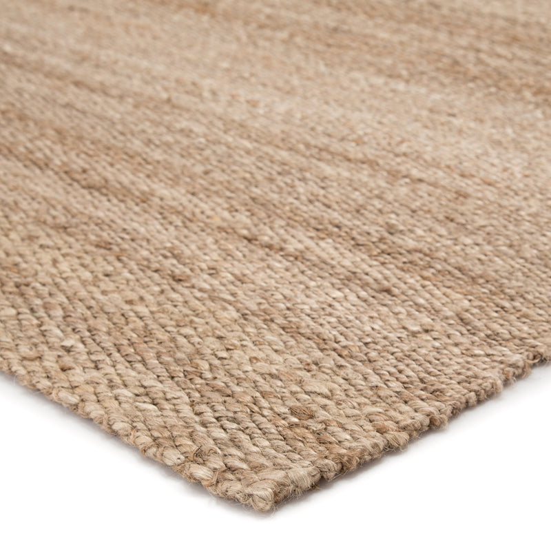 Hilo Natural Solid Tan Area Rug