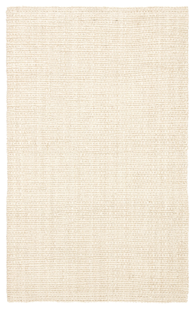 Tyne Natural Solid Ivory Area Rug