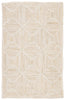 Sisal Bow Natural Trellis Ivory & Beige Area Rug