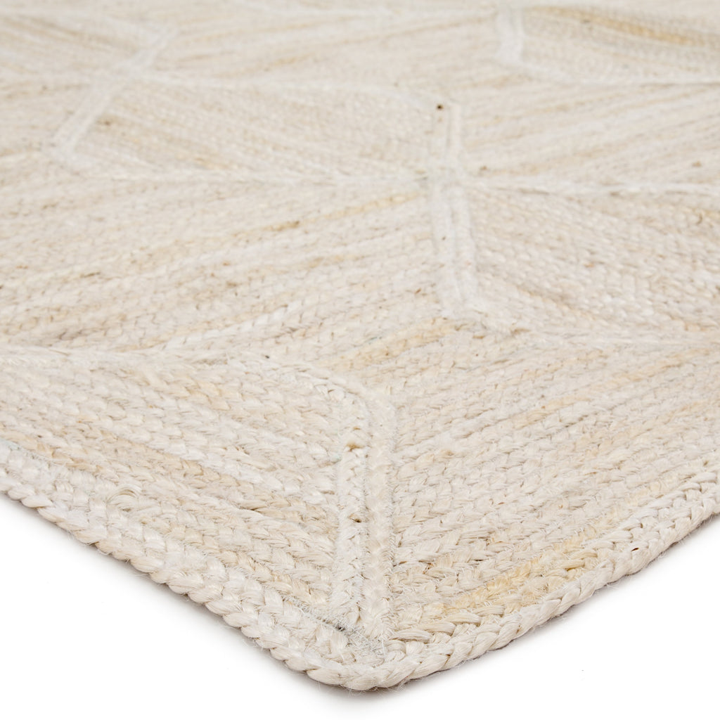 Sisal Bow Natural Trellis Ivory & Beige Area Rug