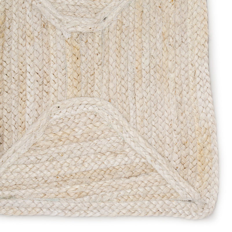 Sisal Bow Natural Trellis Ivory & Beige Area Rug