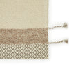 Calva Handmade Geometric Cream & Light Tan Rug