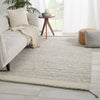 Gila Handmade Border Gray & Ivory Rug