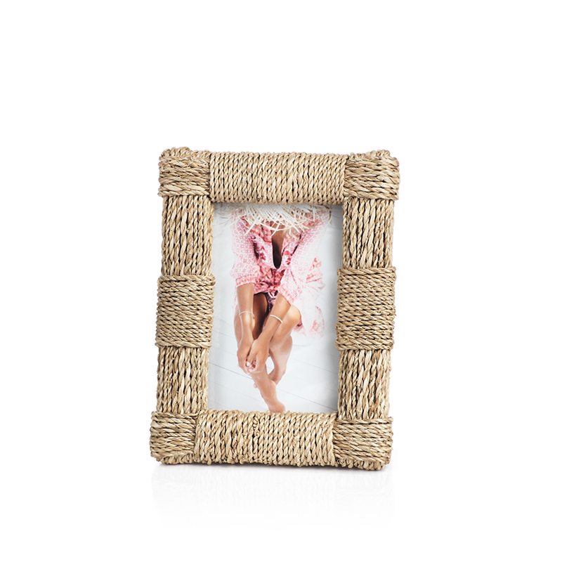 Abaca Rope Photo Frame