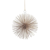 Wire Star Burst Ornament - Champagne in Various Sizes