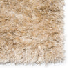 Nadia Shag Solid Ivory & Gold Area Rug