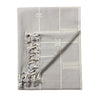 Nagaland Lunjgiu Light Gray & Cream Throw 1