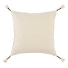 Longwa Hand-Loomed Tribal Pillow in Terracotta & Cream