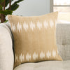 Nagaland Pillow Shilloi Down Tan & Ivory Pillow 4