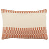 Nagaland Pillow Letsami Down Terracotta & Ivory Pillow 1