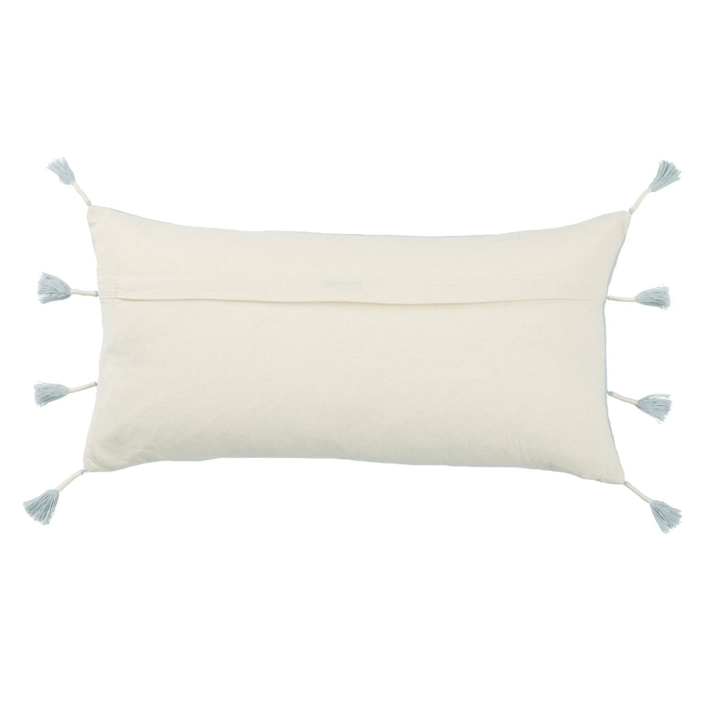 Nagaland Pillow Seloupe Light Blue & Cream Pillow 2