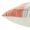 Nagaland Pillow Peren Coral & Blue Pillow 3