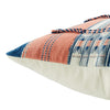 Nagaland Pillow Japfu Coral & Navy Pillow 3