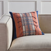 Nagaland Pillow Japfu Coral & Navy Pillow 4