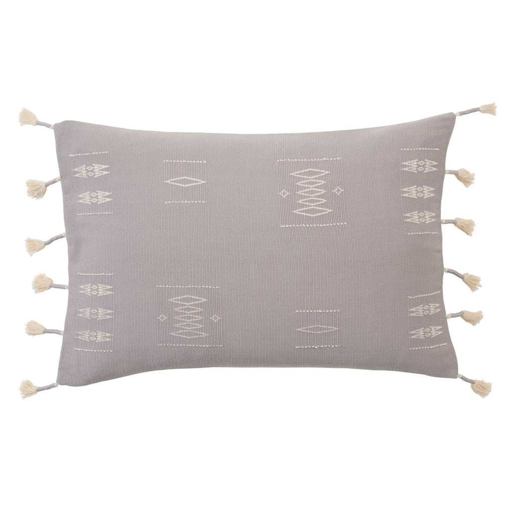 Nagaland Pillow Khuza Light Gray & Cream Pillow 1