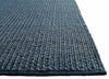 Iver Indoor/ Outdoor Solid Blue & Gray Area Rug