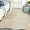 Calista Solid Rug in Swamp & Tan design by Jaipur Living