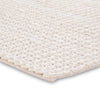 Calista Natural Solid White Area Rug