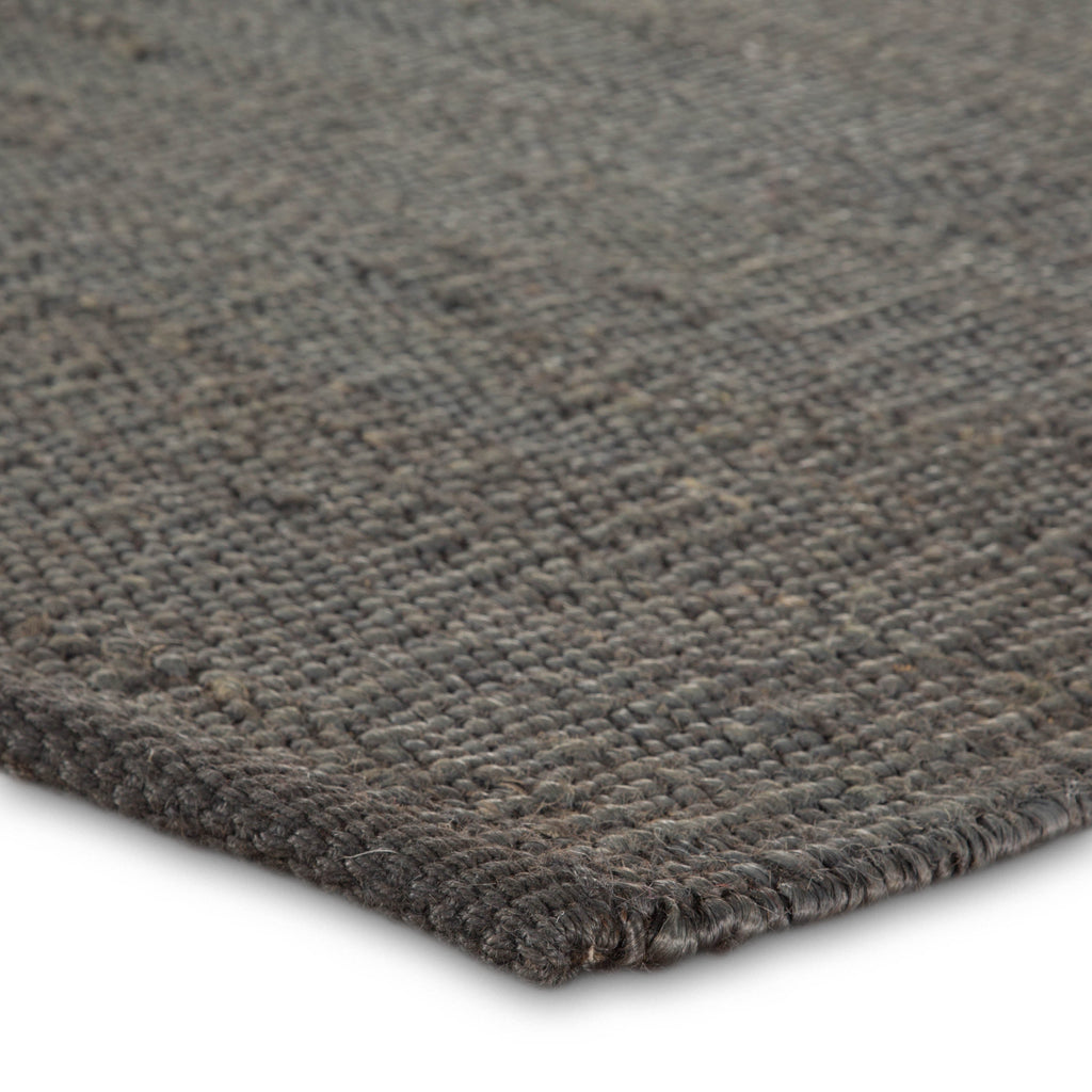 Anthro Solid Rug in Dark Shadow & Iron Gate design by Jaipur Living