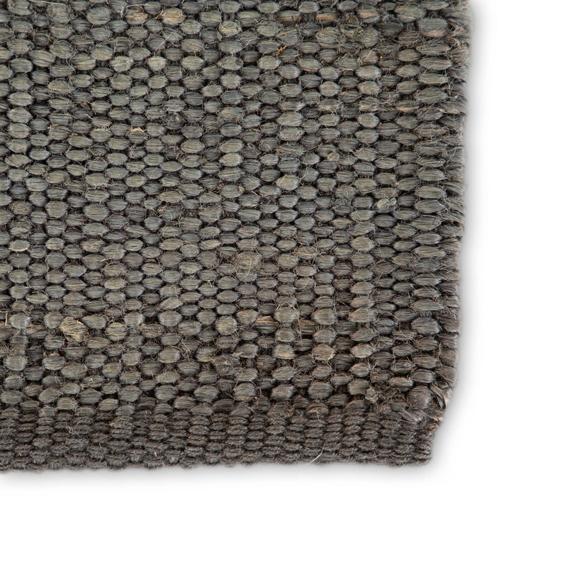 Anthro Solid Rug in Dark Shadow & Iron Gate design by Jaipur Living