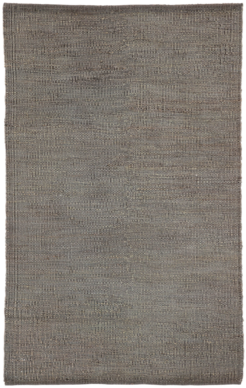 Anthro Solid Rug in Dark Shadow & Iron Gate design by Jaipur Living