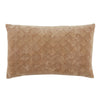 Dakon Trellis Pillow in Beige by Jaipur Living