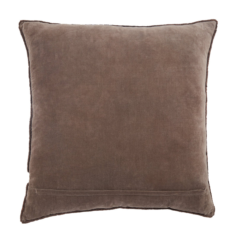 Sunbury Pillow in Dark Taupe by Jaipur Living