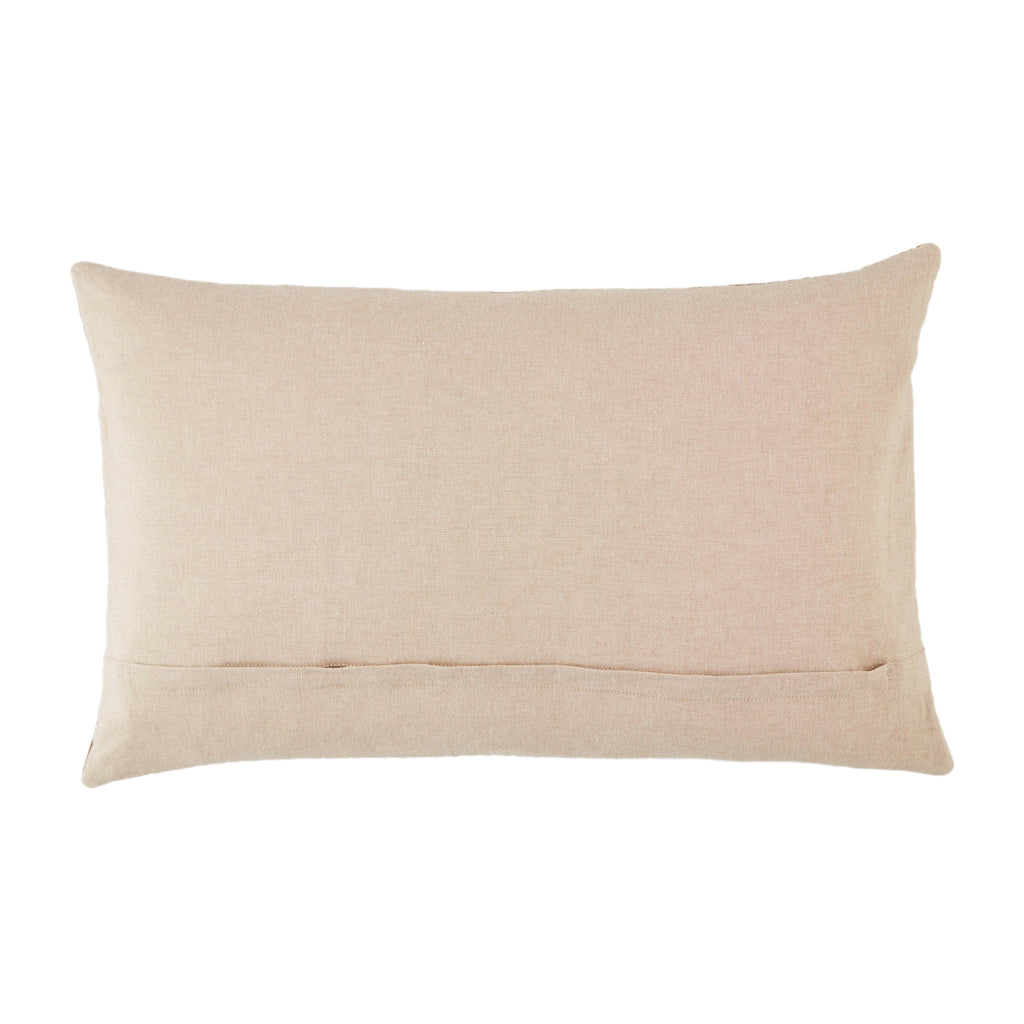 Bourdelle Chevron Pillow in Brown by Jaipur Living