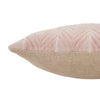 Bourdelle Chevron Pillow in Blush by Jaipur Living