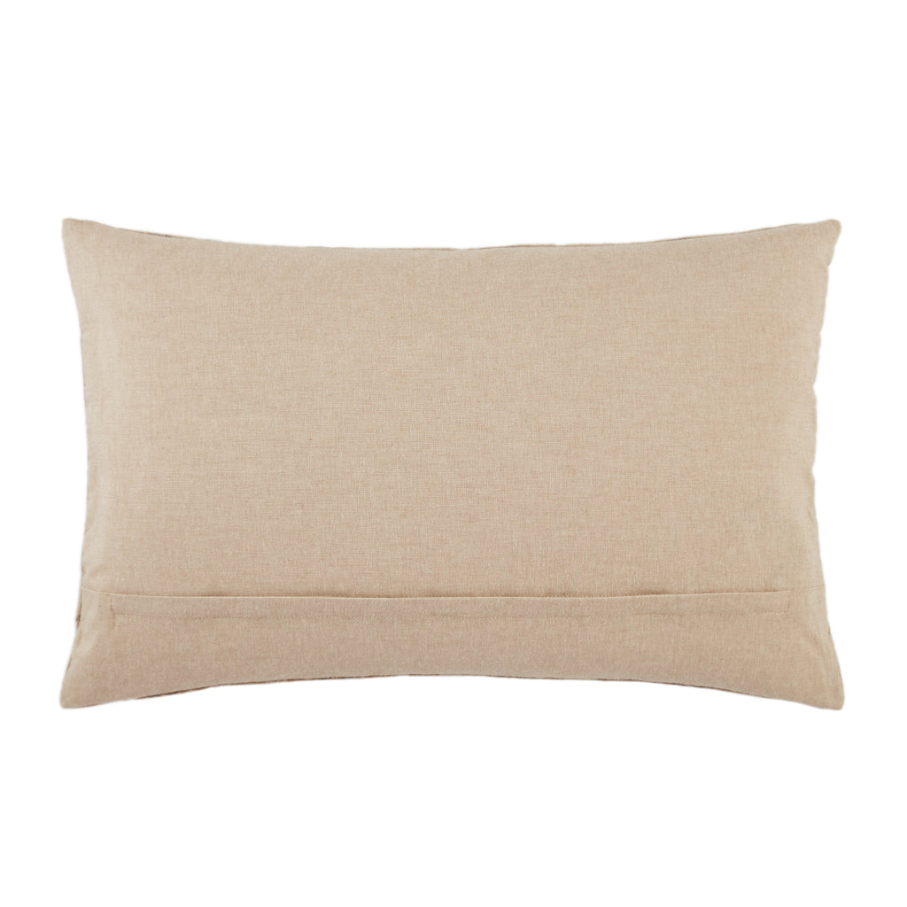 Janco Chevron Pillow in Beige & Gray by Jaipur Living