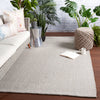 Kawela Indoor/Outdoor Solid Light Grey Rug