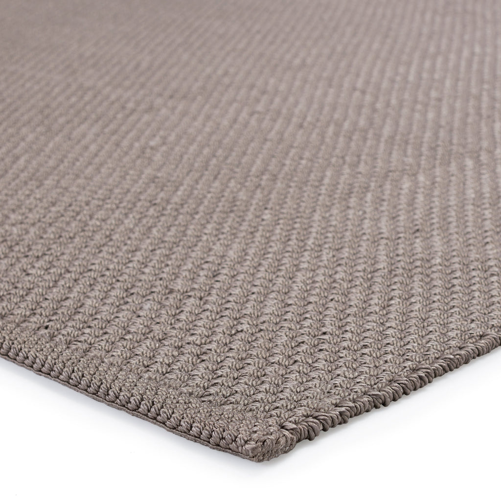 Kawela Indoor/Outdoor Solid Grey Rug