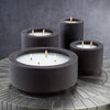 Naousa Bay Candles in Black