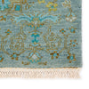 Opus Allegro Hand Knotted Teal & Green Rug 4