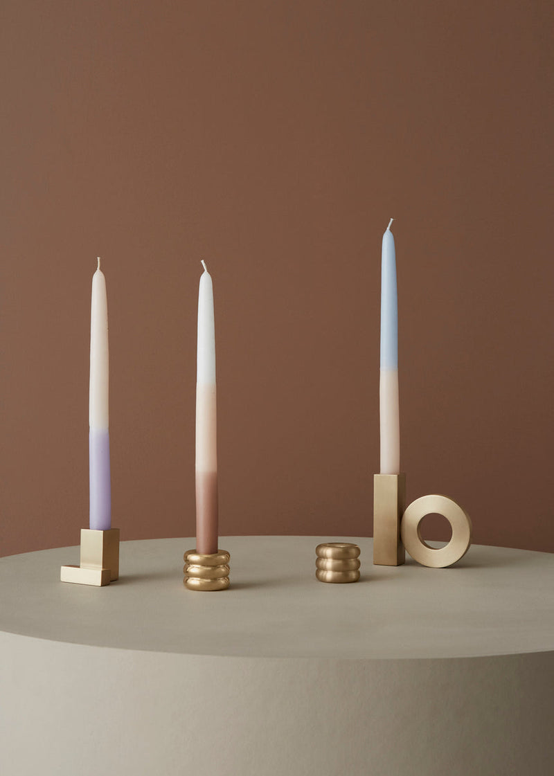 Baari Solid Brass Candleholder