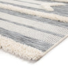 Hanai Indoor/ Outdoor Tribal Gray & Cream Area Rug