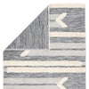 Hanai Indoor/ Outdoor Tribal Gray & Cream Area Rug