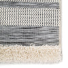 Hanai Indoor/ Outdoor Tribal Gray & Cream Area Rug