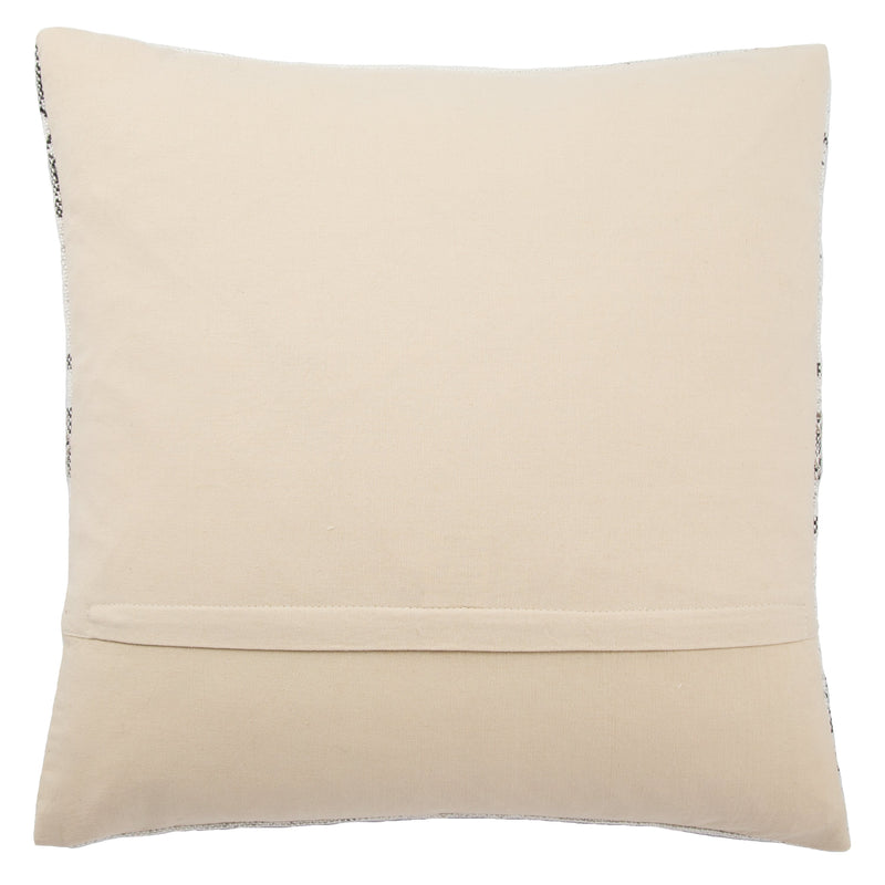 Prescott Gray & Ivory Geometric Throw Pillow