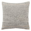 Mariscopa Ivory & Dark Gray Trellis Throw Pillow