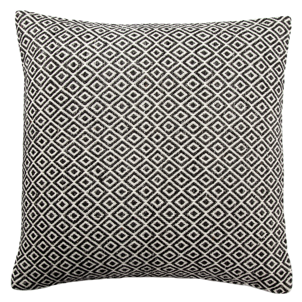 Estes Pillow in Gardenia & Pewter design by Jaipur Living