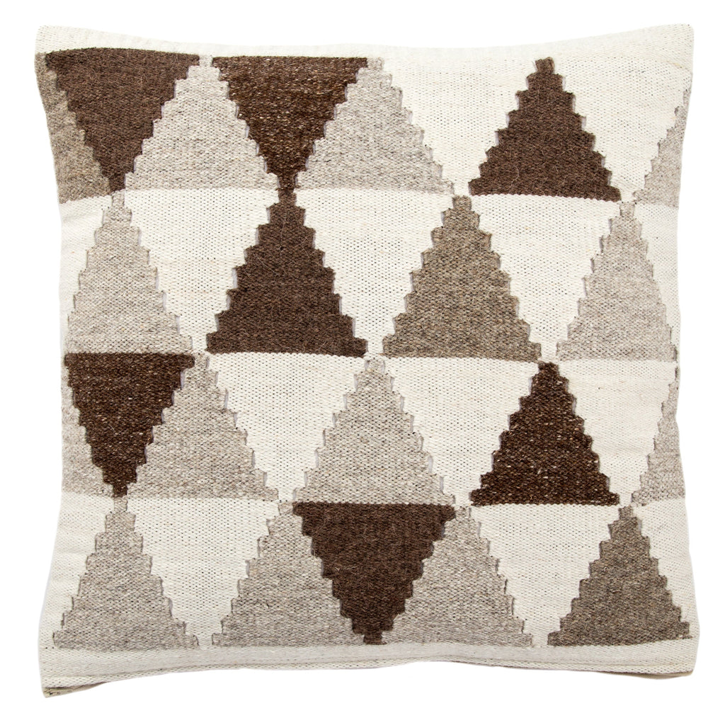 Terzan Pillow in Turtledove & Goat design by Jaipur Living