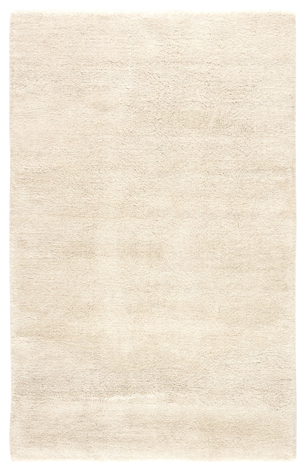 Serra Hand-Knotted Solid White Area Rug