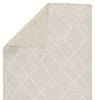 Moab Natural Geometric Light Grey & Ivory Rug by Jaipur Living